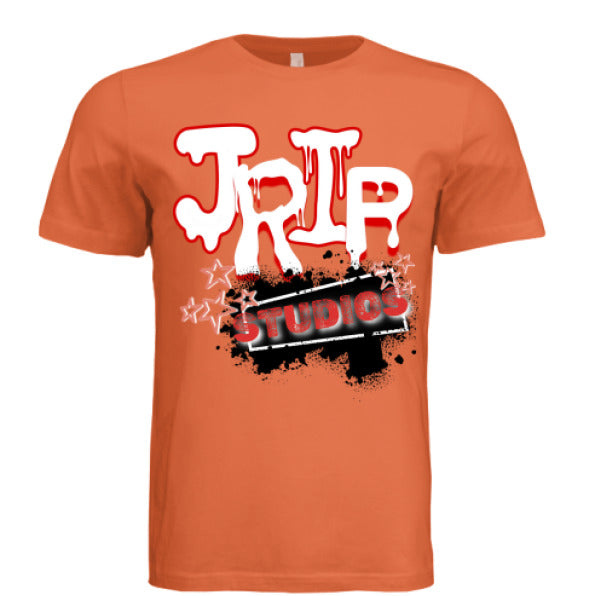 Solid Orange Triblend - FRONT