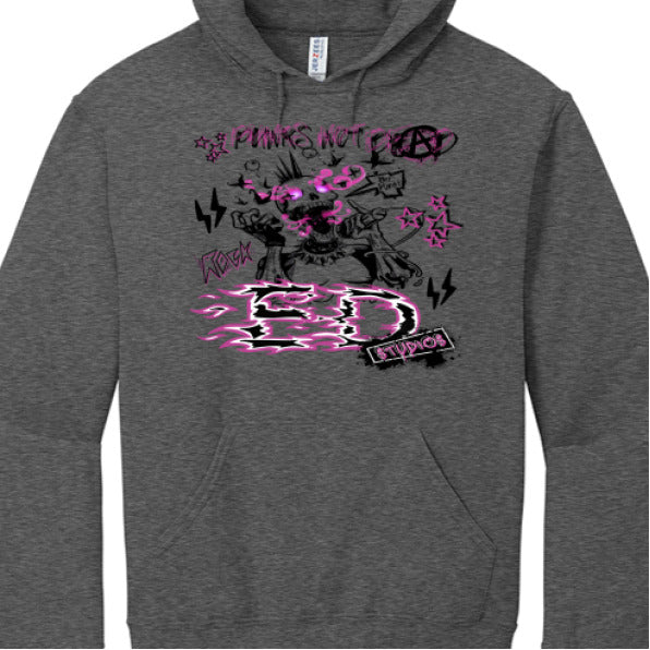 BLACK HEATHER - FRONT