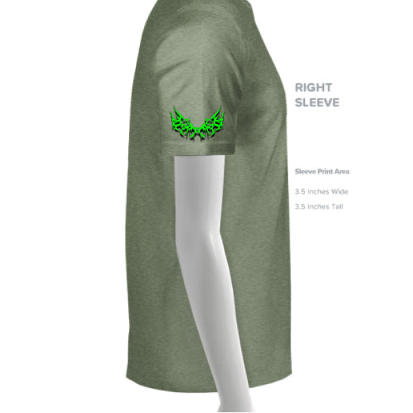 OLIVE TRIBLEND - SLEEVE_RIGHT