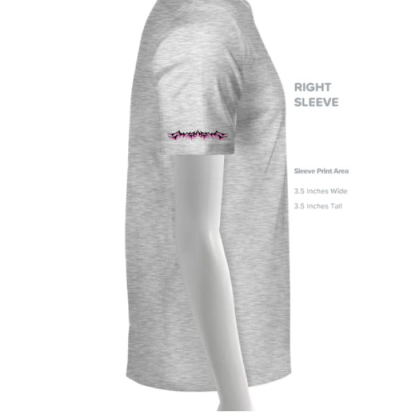 WHITE FLECK TRIBLD - SLEEVE_RIGHT