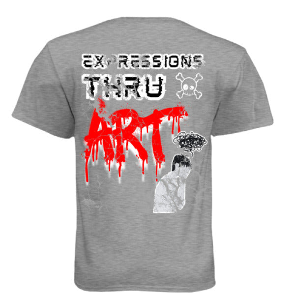 Dark Heather Grey (60/40) - BACK