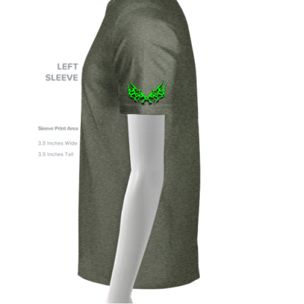 Military Green Triblend - SLEEVE_LEFT
