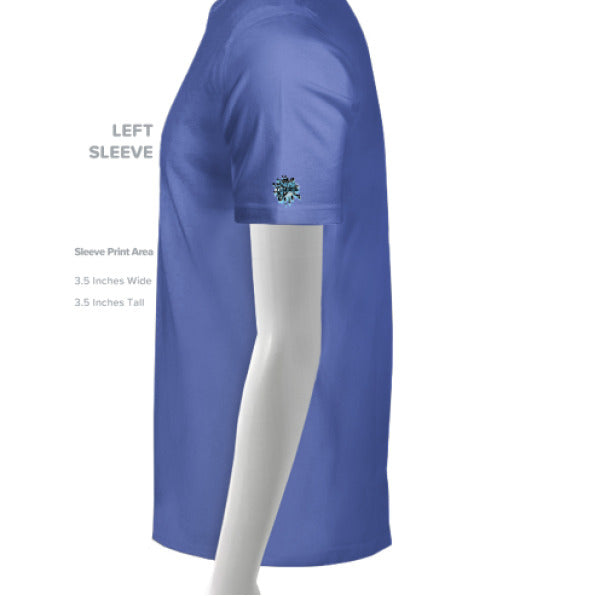 Solid True Royal Triblend - SLEEVE_LEFT