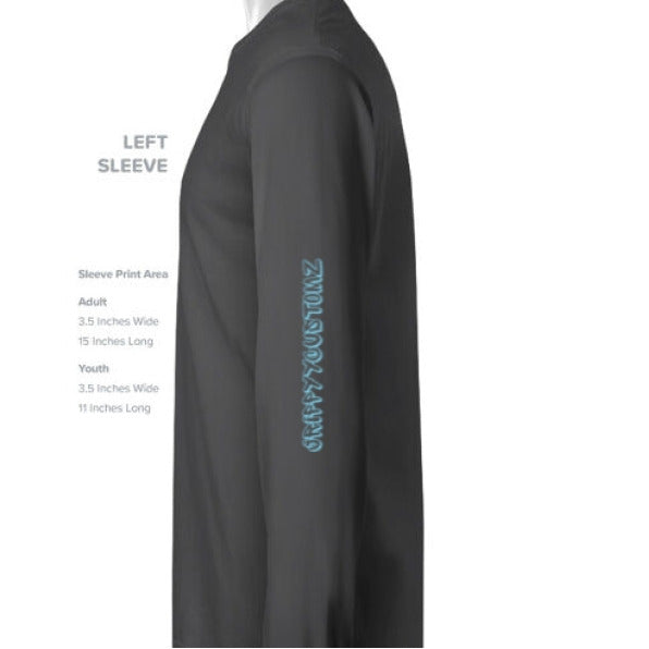 DARK GRY HEATHER - SLEEVE_LEFT
