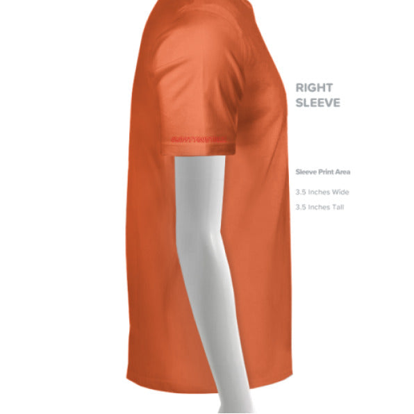 Solid Orange Triblend - SLEEVE_RIGHT