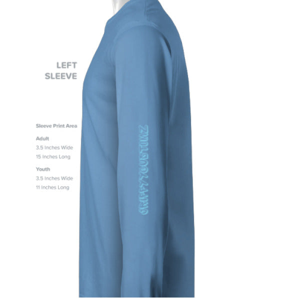 CAROLINA BLUE - SLEEVE_LEFT