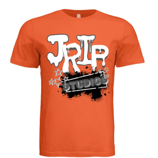 Solid Orange Triblend - FRONT
