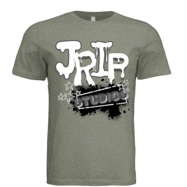 Military Green Triblend - FRONT
