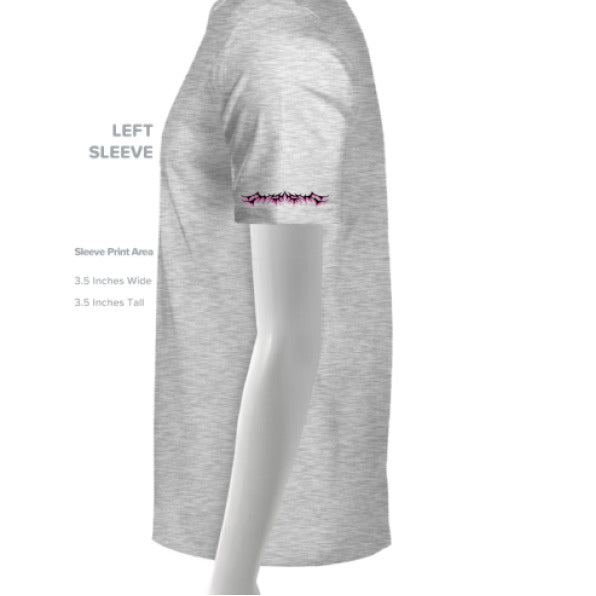 WHITE FLECK TRIBLD - SLEEVE_LEFT