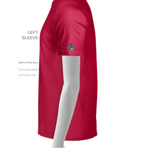 SOLID RED TRIBLN - SLEEVE_LEFT
