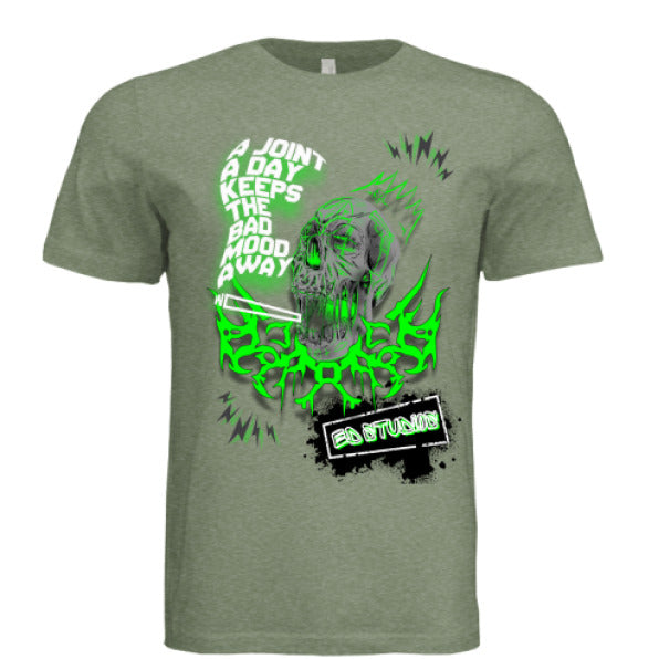 OLIVE TRIBLEND - FRONT