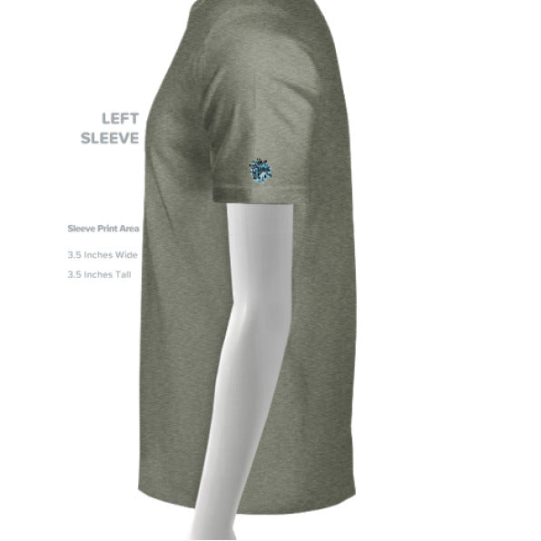 Military Green Triblend - SLEEVE_LEFT