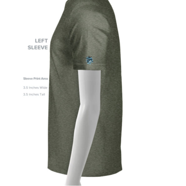 Military Green Triblend - SLEEVE_LEFT