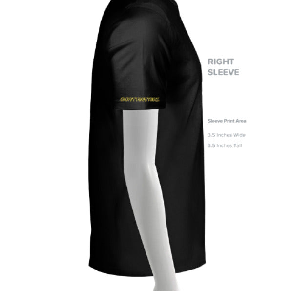 SLD BLK TRIBLEND - SLEEVE_RIGHT